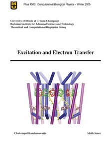 Excitation and Electron Transfer