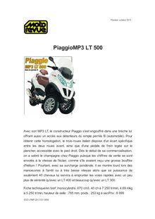 PiaggioMP3 LT 500