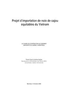 III) L avenir du commerce équitable au Vietnam : un outil ...