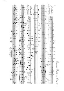 Partition Continuo, Pièces de viole, Marais, Marin par Marin Marais