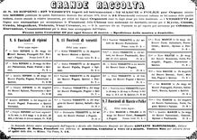 Partition complète, Marcia Marziale, C major, Corsi, Giovanni