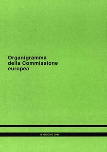 Organigramma della Commissione europea - GIUGNO 1994