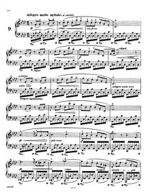 Partition No.9 en F minor, Etudes Op.10, Chopin, Frédéric