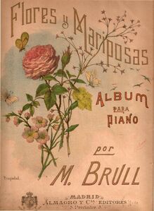 Partition complète, Flores y Mariposas, Polka No.2, Brull, Melecio