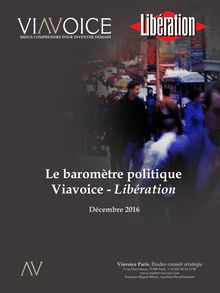 Baromètre Viavoice-Libération Décembre