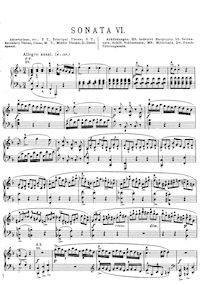 Partition complète, Piano Sonata No.2, F major, Mozart, Wolfgang Amadeus