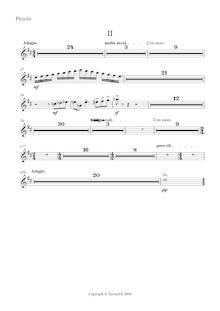 Partition , Adagio, Piano Concerto No.1, Op.14, Xu, Xavier Shuang