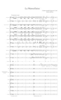 Partition Hymn des La Marseillaise, Hymn des La Marseillaise, Berlioz, Hector