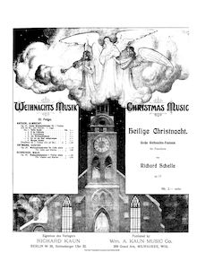 Partition complète, Heilige Christnacht, Holy NightGroße Weihnachts-Fantasie