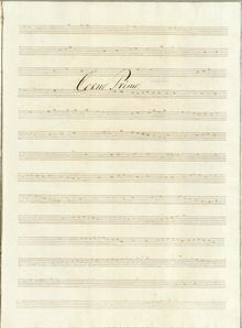 Partition parties complètes, Trio pour cornes (Adagio-Allegro-Polonoise)