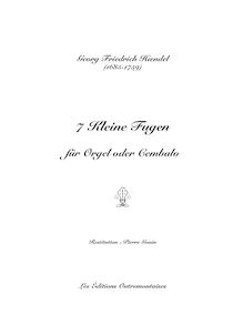 Partition complète, A Collection of 7 Fuhettas pour clavecin ou orgue