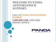 1-888-959-1458 Panda Antivirus Tech Support Contact Number