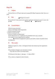 Reseau cours 7 (chapvii)