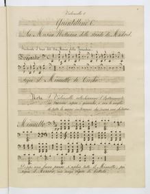 Partition violoncelle 1, 6 corde quintettes, G.319-324, Boccherini, Luigi par Luigi Boccherini