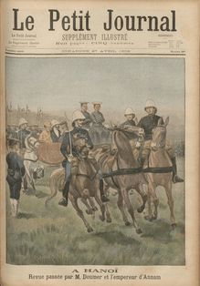 LE PETIT JOURNAL SUPPLEMENT ILLUSTRE  N° 597 du 27 avril 1902