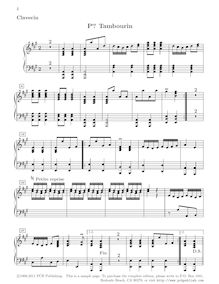 Partition parties complètes, Pièces de clavecin en Concert, Concerted Harpsichord Works