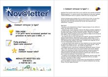 Nov@letter 4 - La newsletter de Novalac - Avr 2010