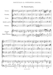 Partition Fasciculus , Sperantis Gaudia, Florilegium primum, 7 Suites for Strings