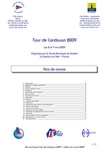 Tour de Cordouan 2009