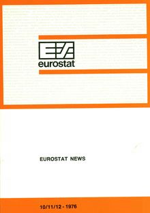 EUROSTAT NEWS. 10/11/12-1976