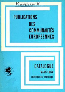 Publications des Communautés européennes