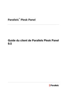 Guide du client de Parallels Plesk Panel 9.5