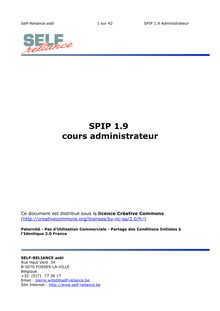 Spip 1 9 cours administrateur