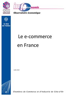 Le e-commerce en France