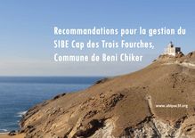 Microsoft Word - Recommandations pour la gestion du SIBE Cap des Trois Fourches revu CCA.doc