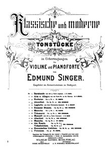 Partition complète (monochrome), 12 Klavierstücke für kleine und große Kinder, Op.85