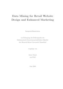 Data mining for retail website design and enhanced marketing [Elektronische Ressource] / vorgelegt von Asem Omari