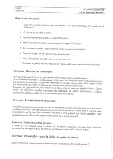 Initiation au système UNIX et programmation en C 2008 Tronc Commun Université de Technologie de Belfort Montbéliard