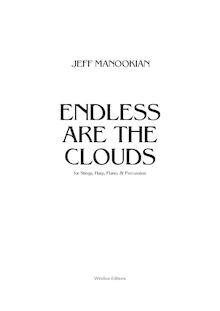 Partition compléte, Endless Are pour Clouds, Manookian, Jeff