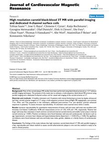 High resolution carotid black-blood 3T MR with parallel imaging and dedicated 4-channel surface coils
