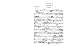 Partition parties complètes, corde quatuor No.5, Op.29,  Serenad 