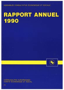 Rapport annuel de l Assemblée consultative économique et sociale 1990