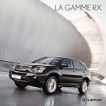 Catalogue Lexus RX