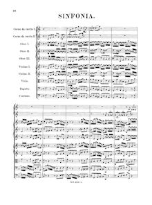 Partition complète, Sinfonia, F major, Bach, Johann Sebastian