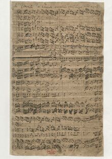 Partition , Allegro, clavecin Concerto No.1, D minor, Bach, Johann Sebastian par Johann Sebastian Bach