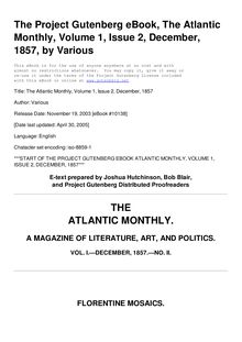 The Atlantic Monthly, Volume 01, No. 02, December, 1857