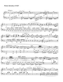 Partition complète, Piano Sonata No.14, C minor, Mozart, Wolfgang Amadeus