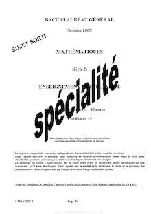 Sujet Maths Bac Metropole S specialite