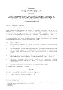 Comment Response Document (CRD)