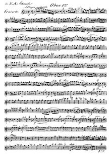 Partition hautbois 1, 2, Concertos pour vents, Opp.83-90, F major