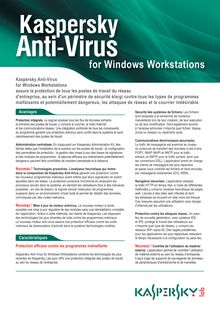 Kaspersky Anti-Virus for Windows Workstation - extrem IT