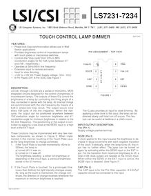 TOUCH CONTROL LAMP DIMMER
