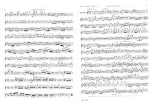Partition parties complètes, corde quatuor, Op.1 No.1, D major, Walter, August