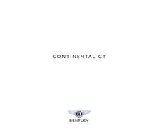Catalogue sur la Continental GT