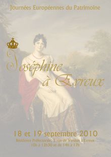 Brochure Joséphine - 18 et 19 septembre 2010