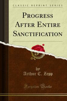 Progress After Entire Sanctification
